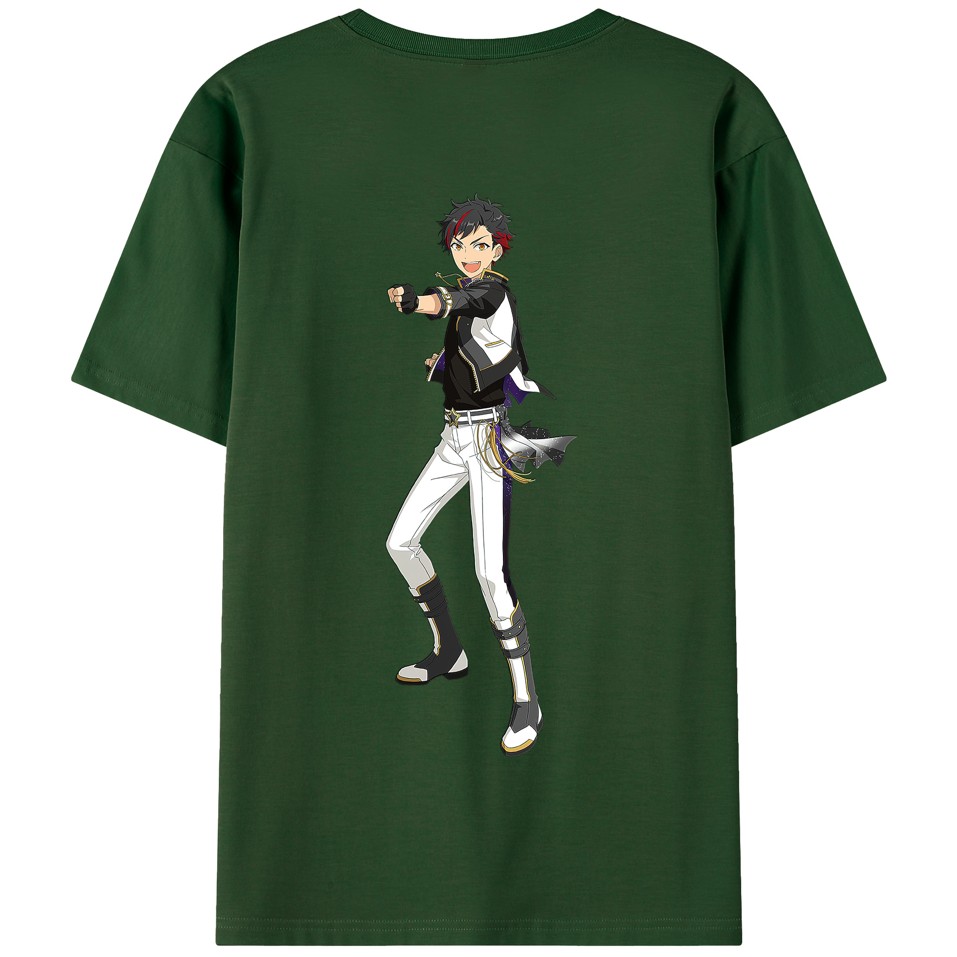 （画像用） あんさんぶるスターズ! Ensemble Stars 綿100％半袖Tシャツ（背面プリント）